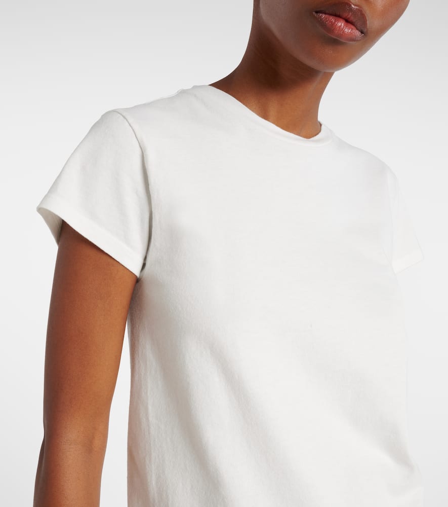 The Row Item O-neck Short-sleeved T-shirt In White