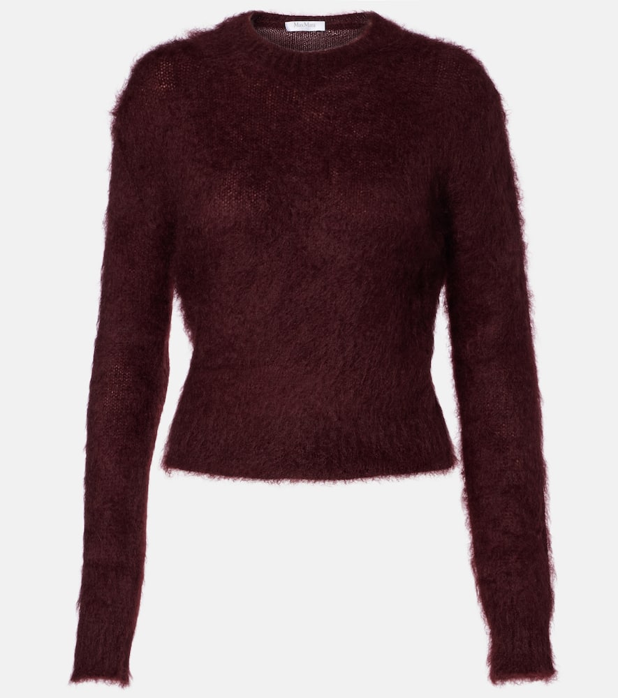 Max Mara Cherry Wool Adatti1234 Knitwear In Multi