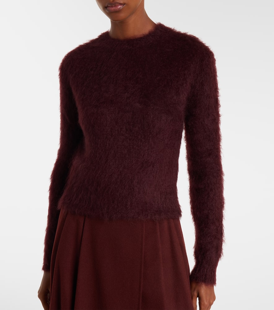 Max Mara Cherry Wool Adatti1234 Knitwear In Multi