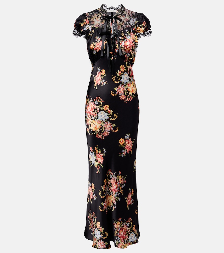 Silk Satin Midi Dress