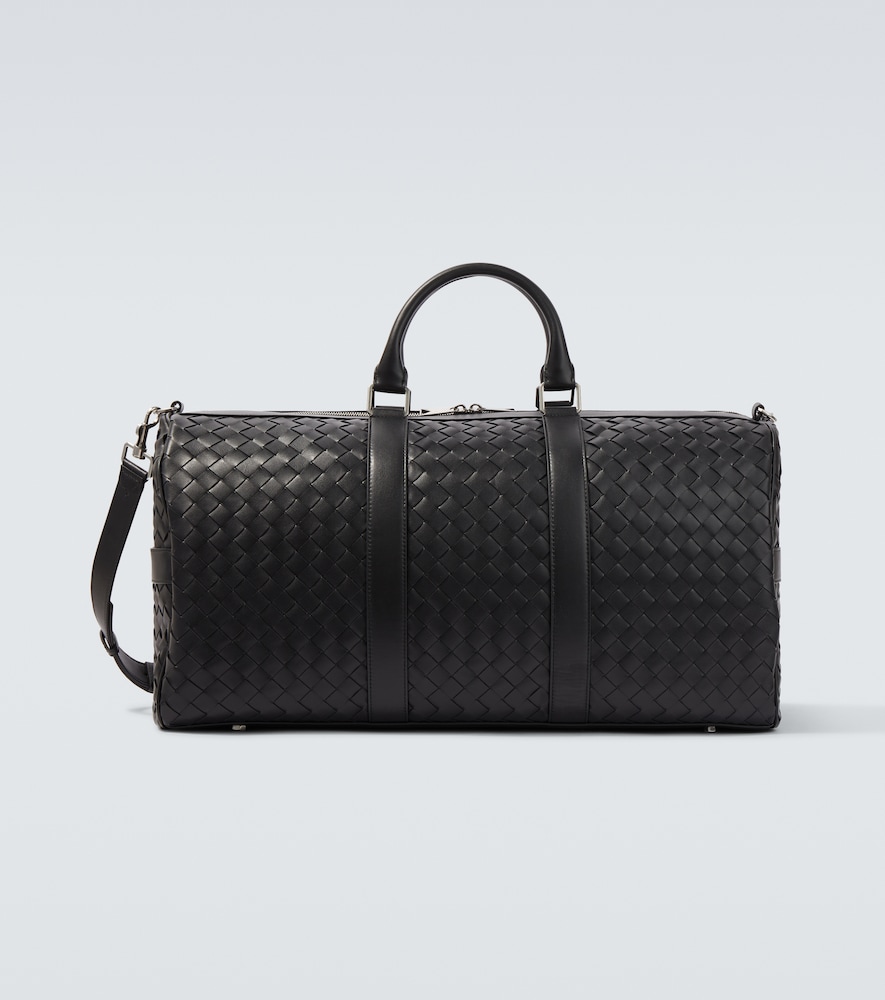 Bottega Veneta Intrecciato leather duffel bag