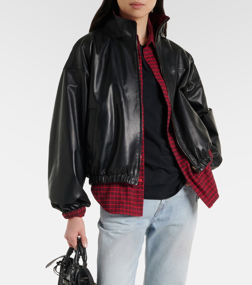 Balenciaga Reversible leather jacket