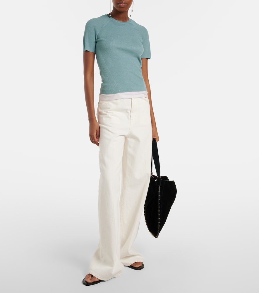 Joseph Belarb ribbed-knit T-shirt