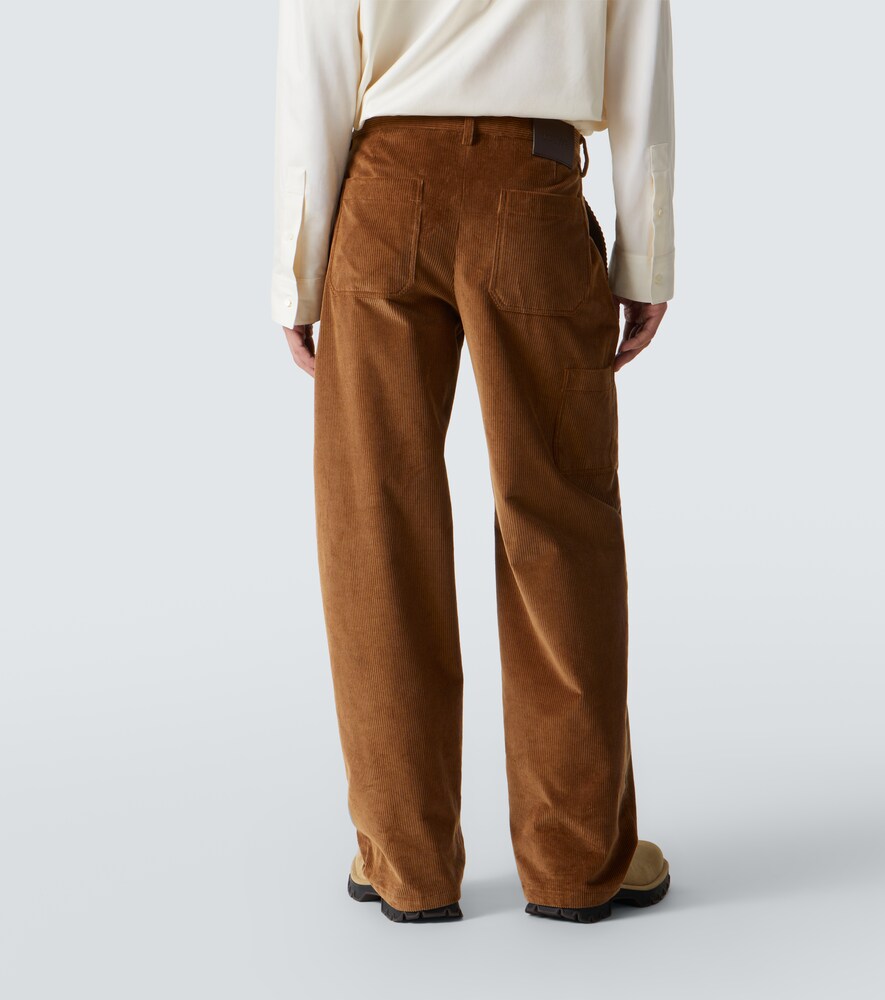  Loewe Loewe Cotton Corduroy Wide-leg Pants 
