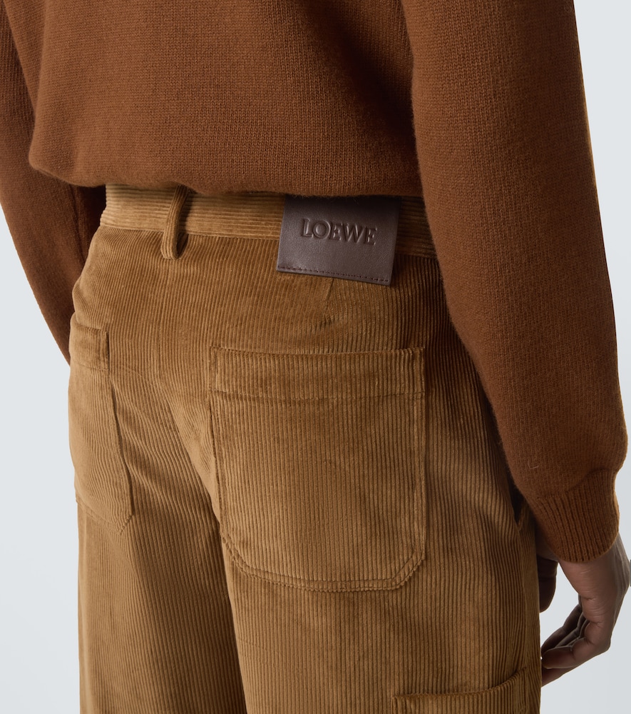  Loewe Loewe Cotton Corduroy Wide-leg Pants 