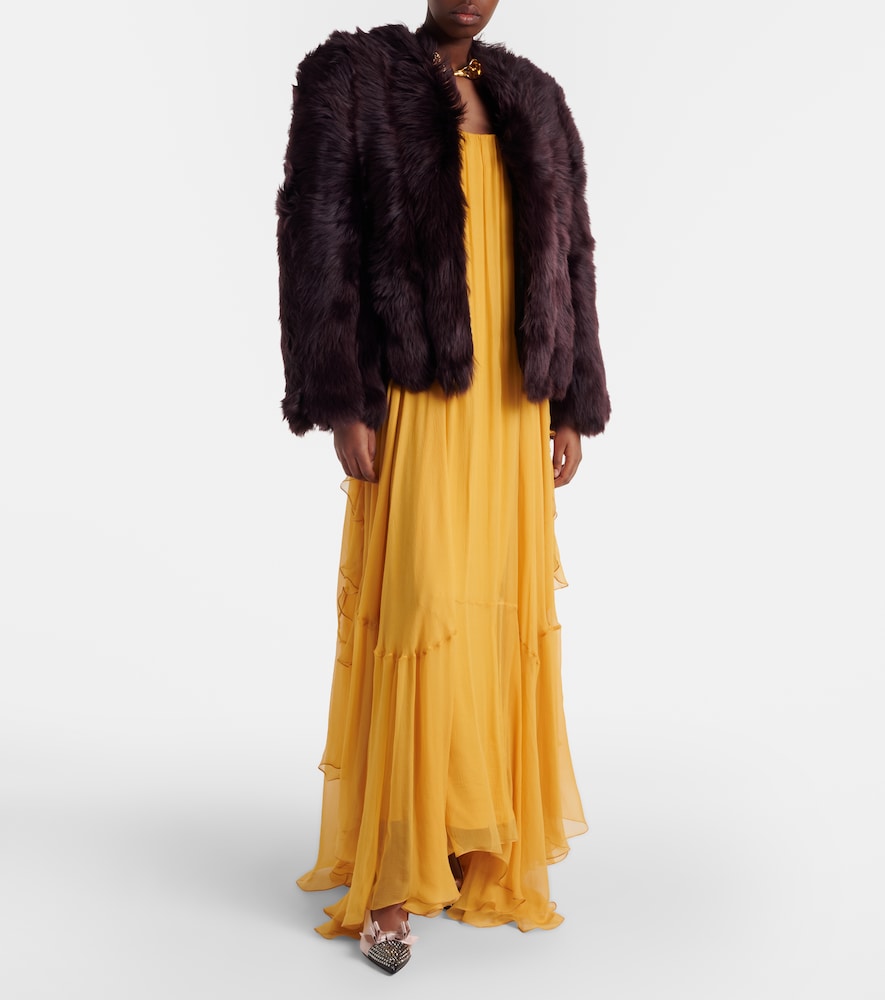  Chloe Chloã© Shearling Jacket 
