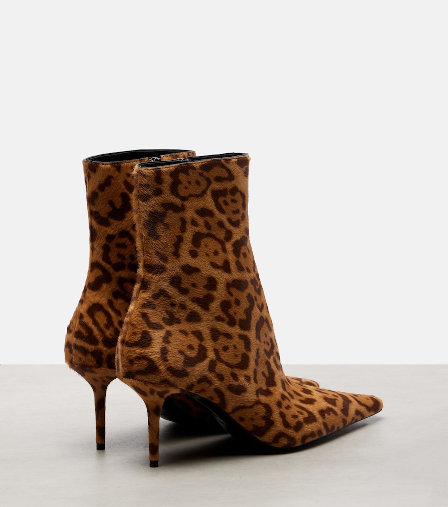  Saint Laurent Saint Laurent Ankle Boots Ashley 75 Aus Kalbshaar 