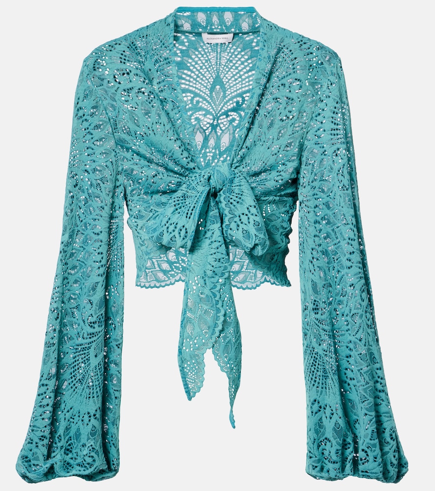 Alexandra Miro Top court Tabitha en dentelle