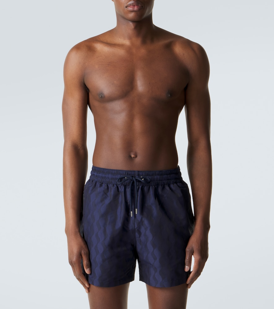  Frescobol Carioca Frescobol Carioca Rio Jacquard Swim Trunks 