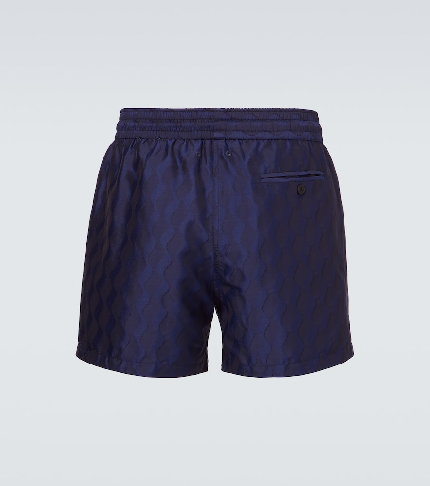  Frescobol Carioca Frescobol Carioca Rio Jacquard Swim Trunks 