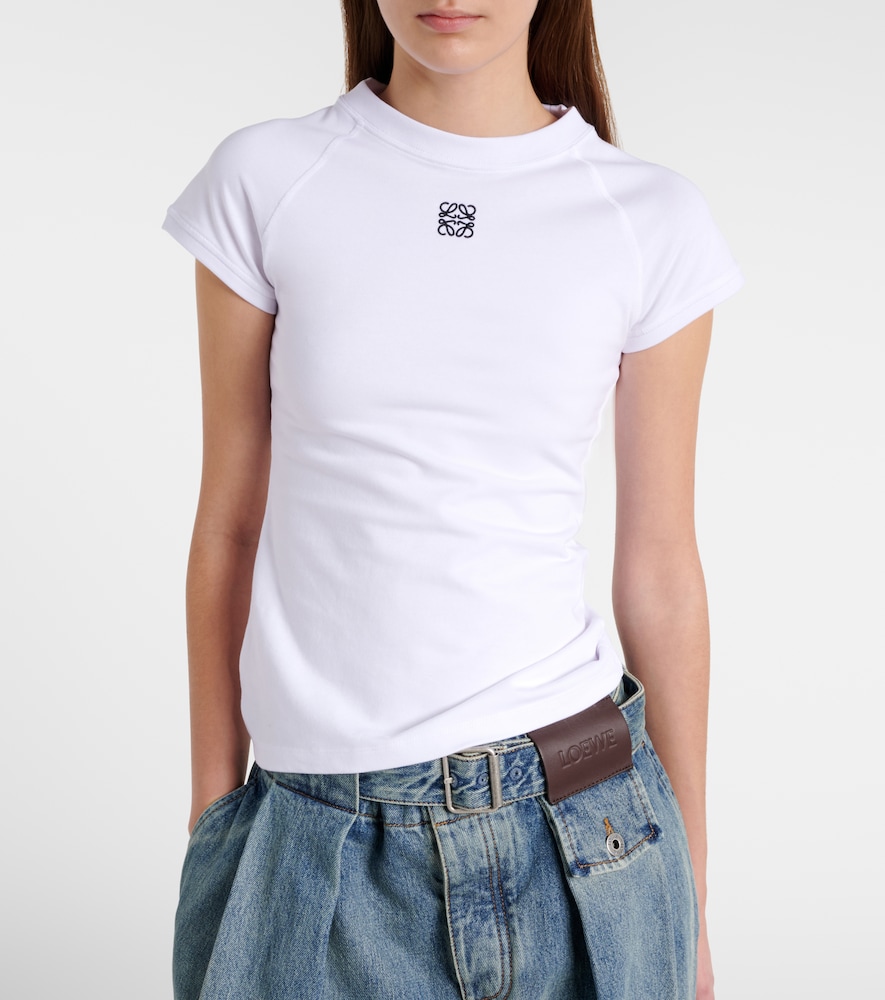  Loewe Loewe Anagram Cotton-blend T-shirt 