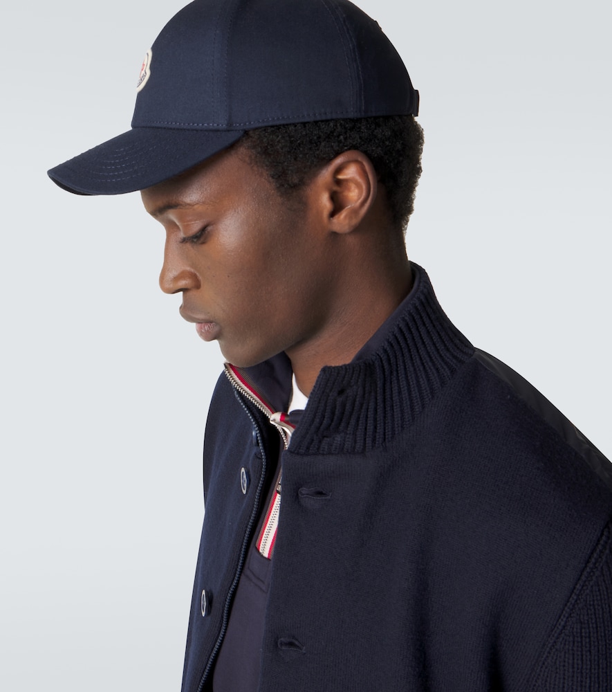  Moncler Moncler Baseballcap Aus Baumwoll-gabardine 
