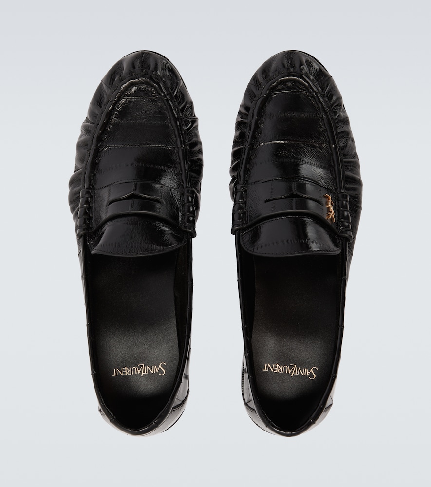 Saint Laurent Saint Laurent Loafers Le loafer Aus Aalleder 