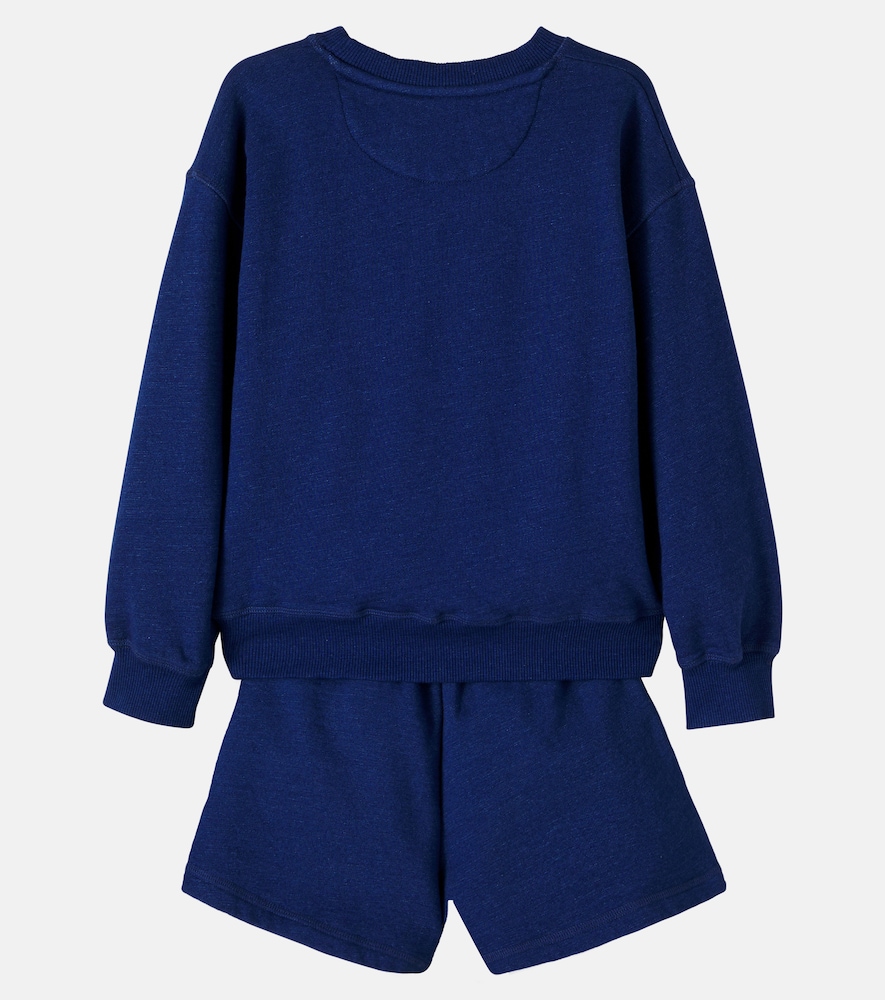  The New Society The New Society Set Aus Sweatshirt Und Shorts 