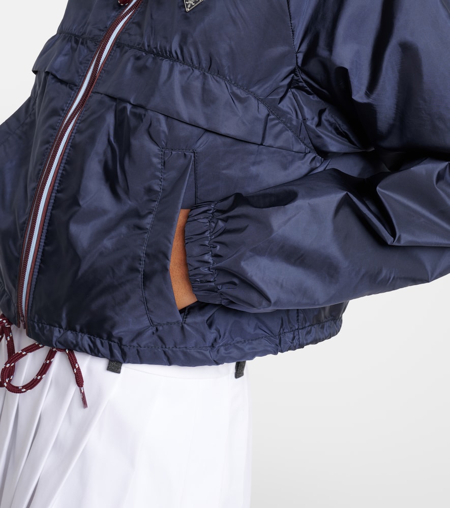  Prada Prada Chaqueta De Re-nylon Con Capucha 