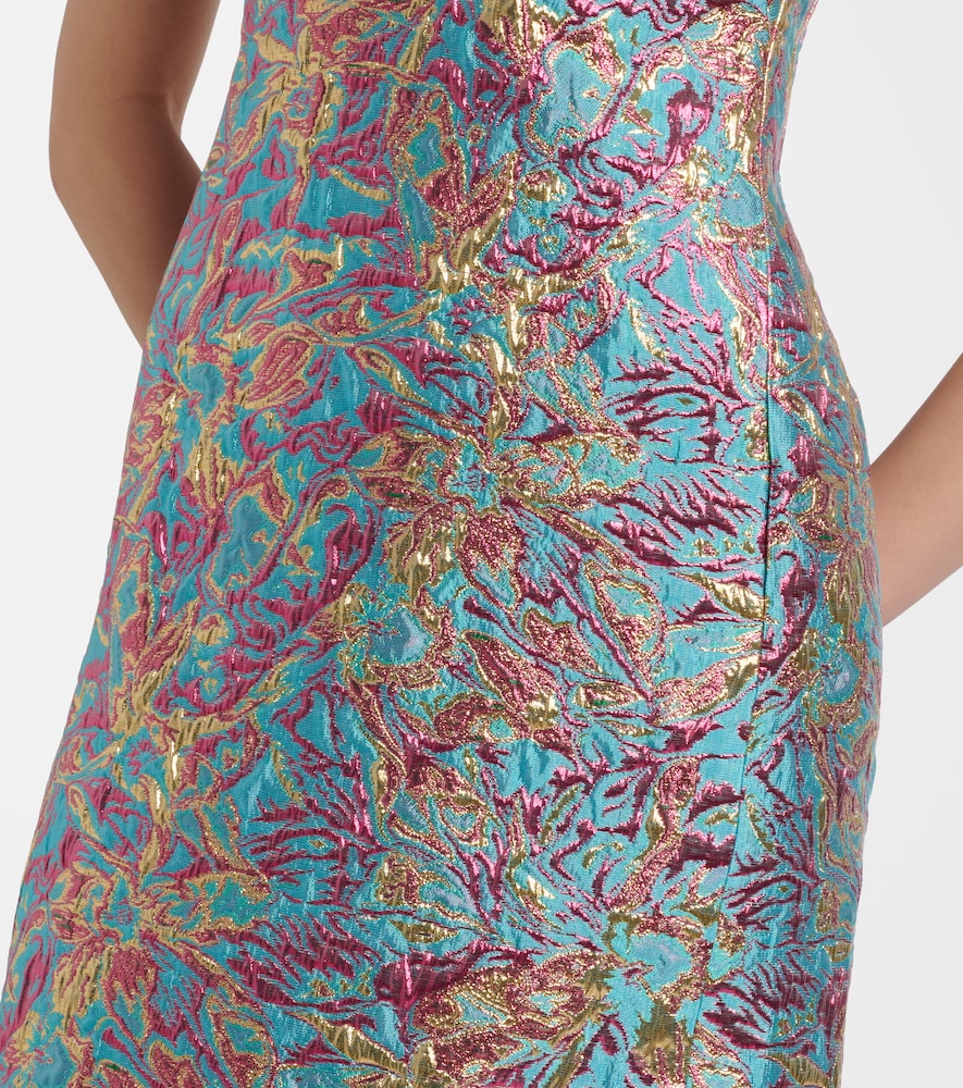  Dries Van Noten Dries Van Noten Brocade Maxi Dress 