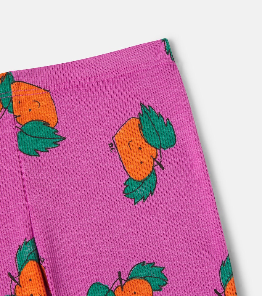  Bobo Choses Bobo Choses Tangerine Cotton-blend Leggings 