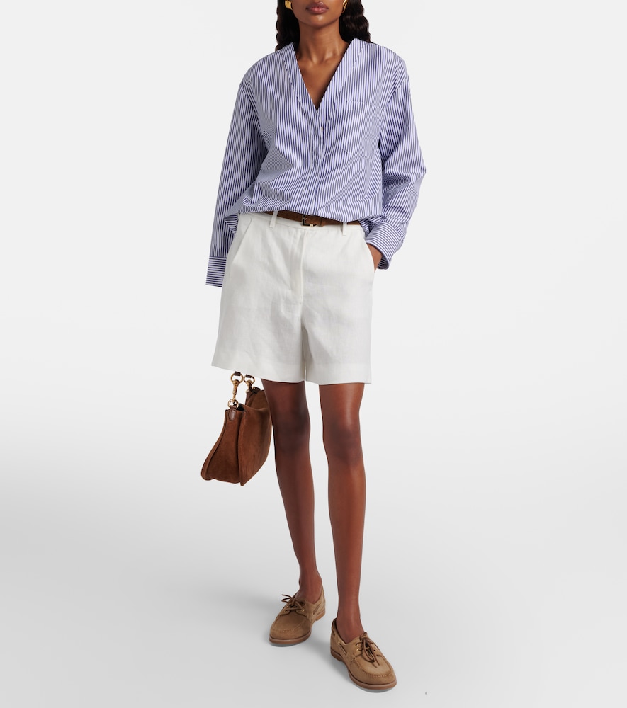 'S Max Mara Party linen shorts