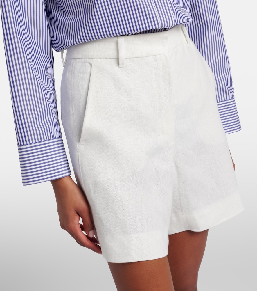  's Max Mara 's Max Mara Party Linen Shorts 