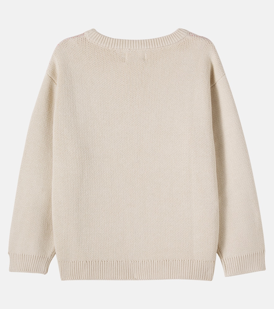  Wheat Wheat Pullover Solveig Aus Baumwoll-jacquard 