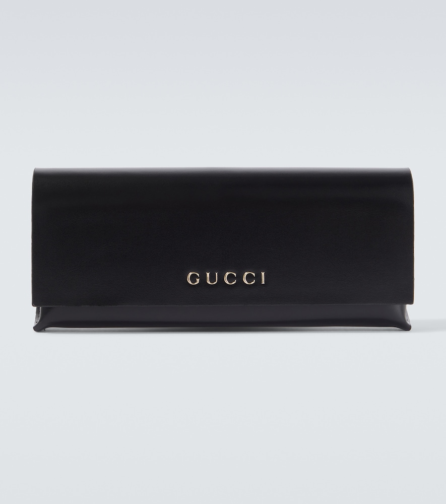  Gucci Gucci Runde Brille Aus Bambus 