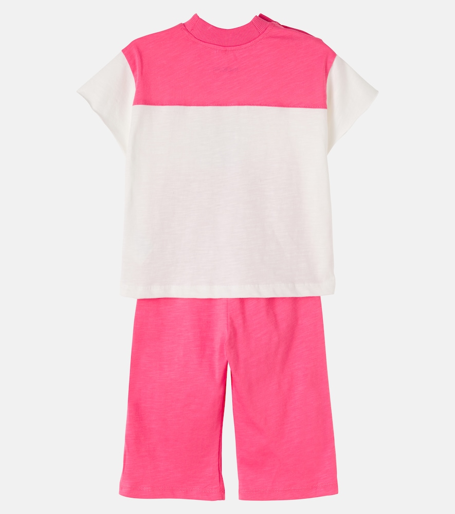  Mini Rodini Mini Rodini Baby Set Cat Aus Top Und Hose Aus Baumwolle 