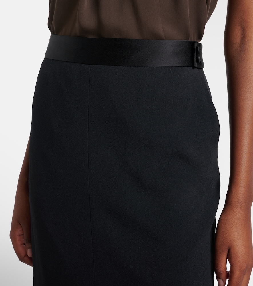 Tom Ford Satin pencil skirt | Thumbnail 2 Tom Ford Satin pencil skirt | Thumbnail 2