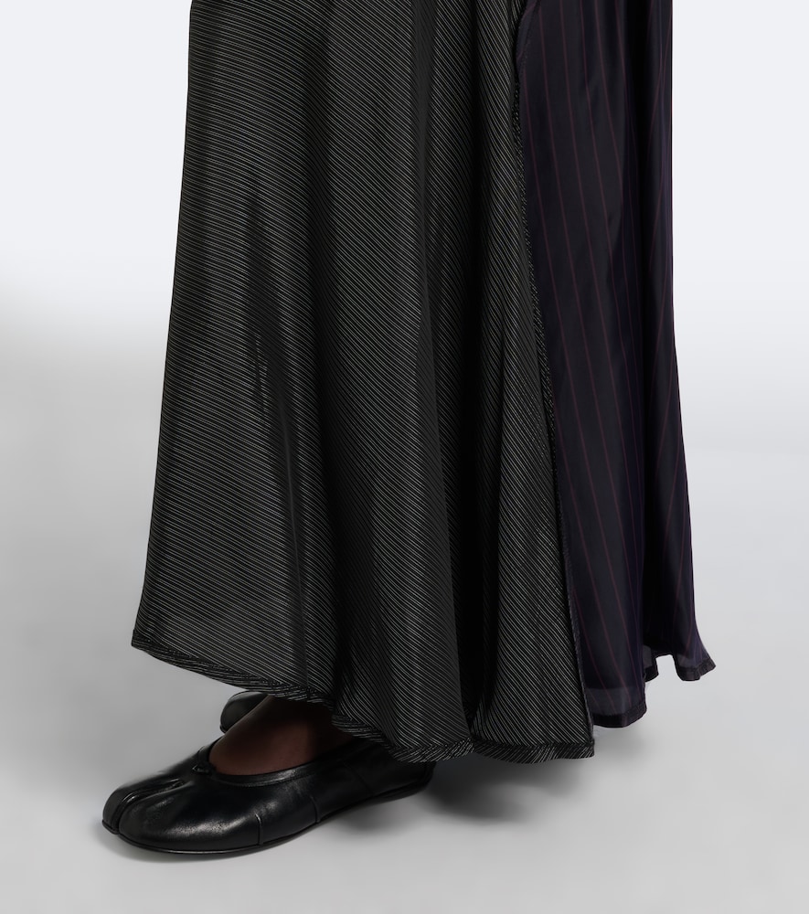 Patchwork Striped Maxi