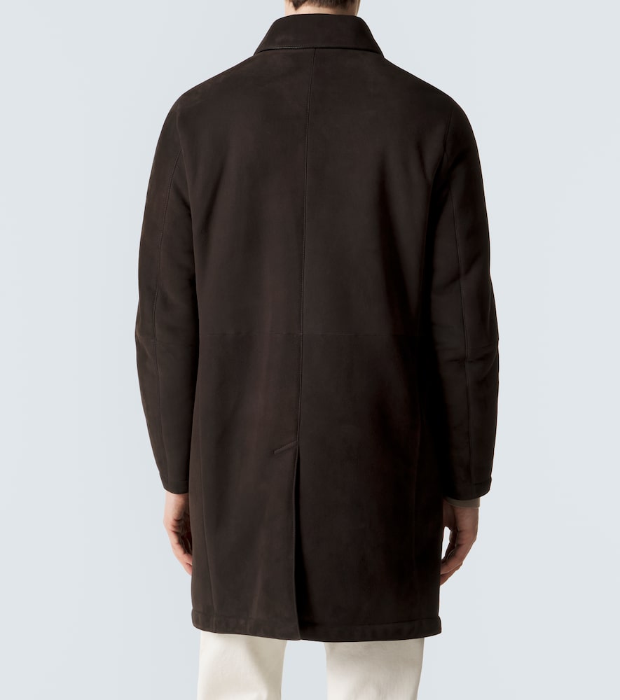Shearling-Lined Coat