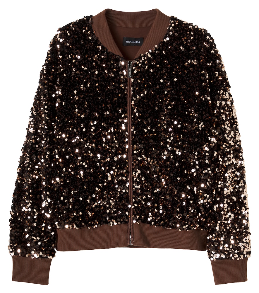 Felpa con paillettes