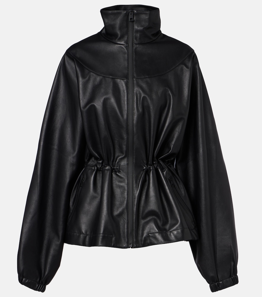 Givenchy Leather Jacket In Black