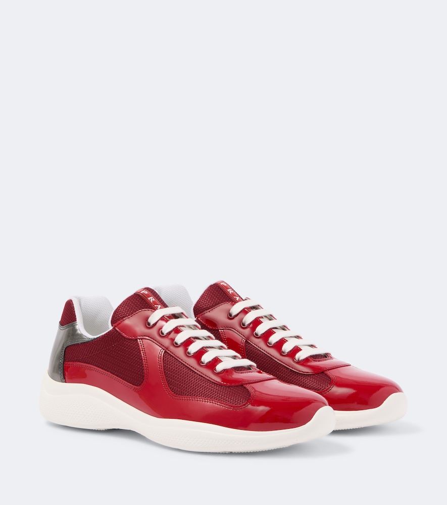 Prada Baskets Americas Cup finitions en cuir 790 €