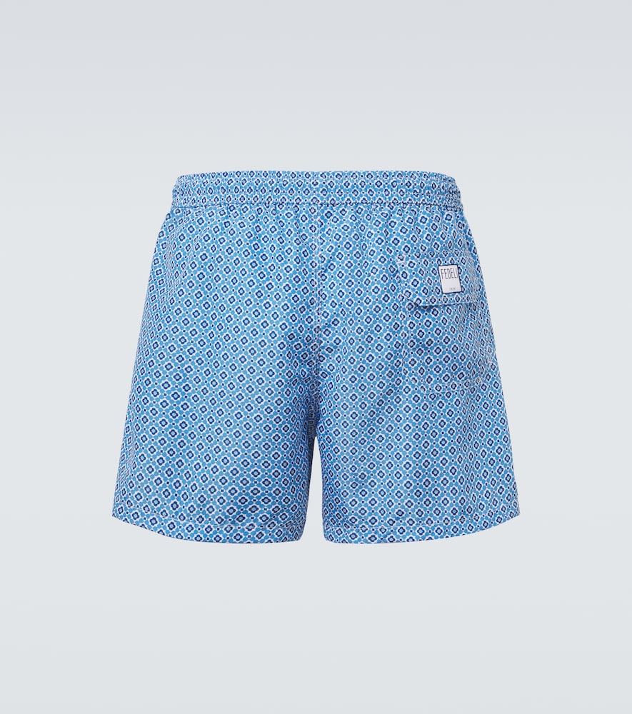  Fedeli Fedeli Madeira Printed Swim Trunks 