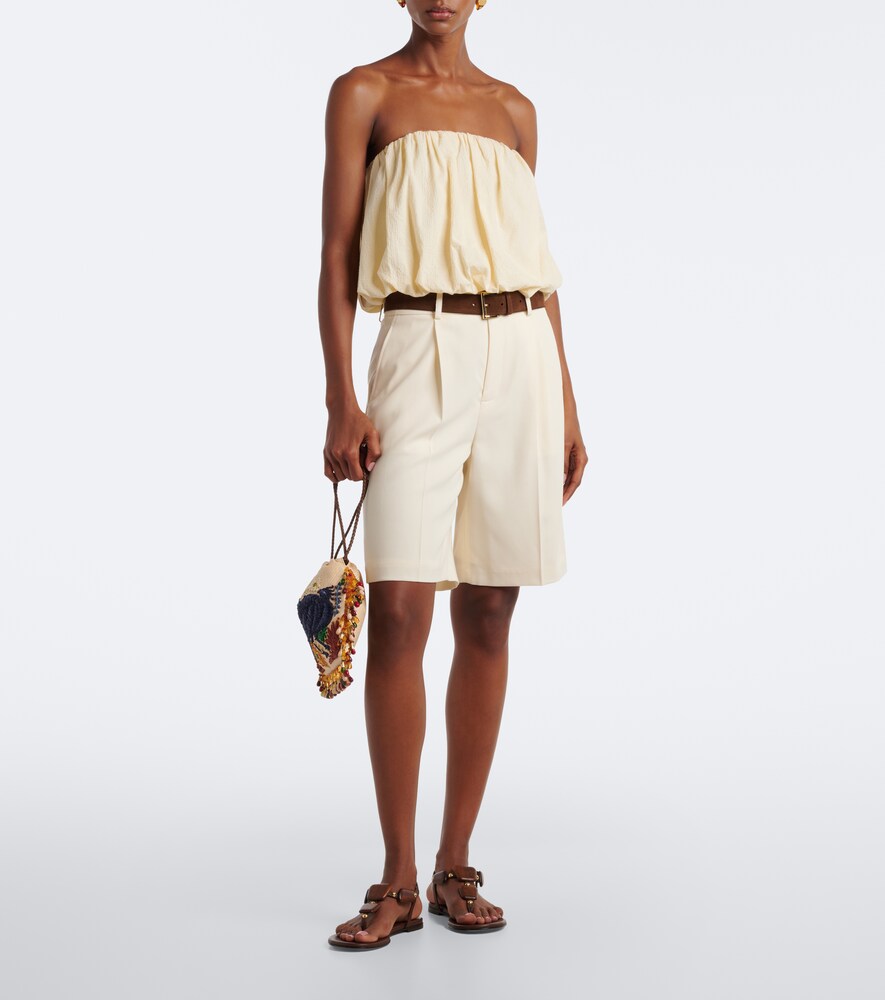 Camila Strapless Cotton Top