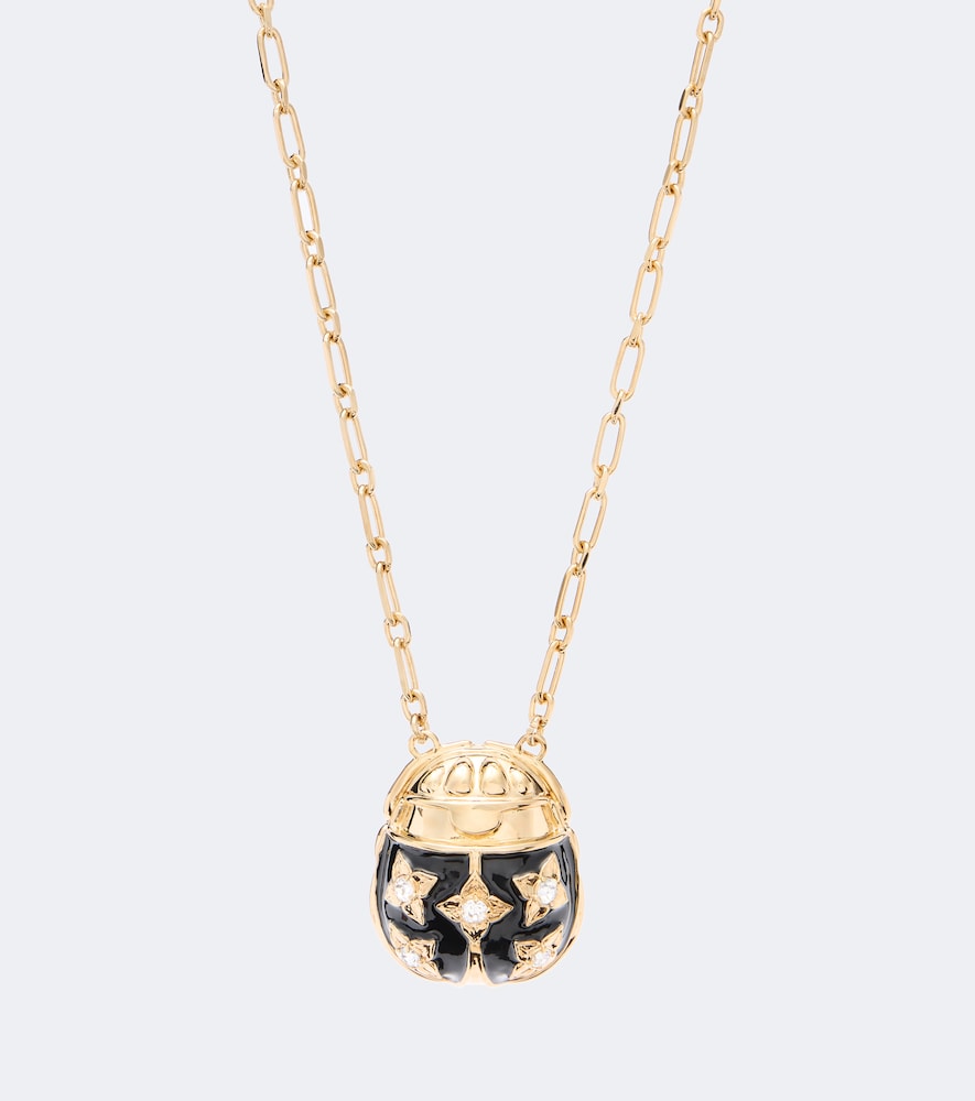 Verzierte Halskette Lady Scarab