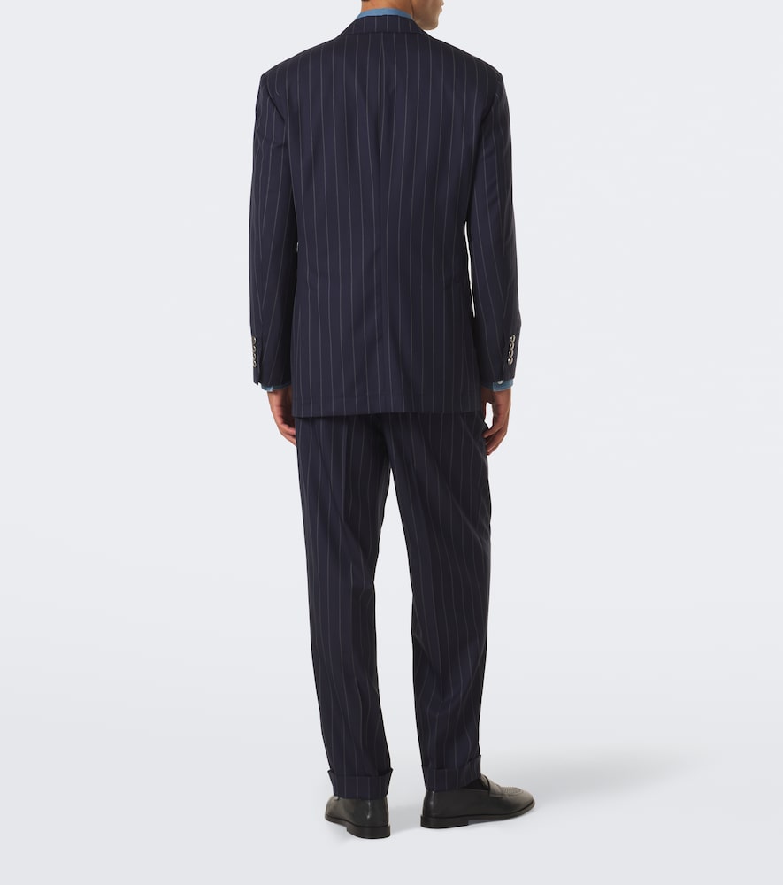 Chalk Stripe Virgin Wool Suit