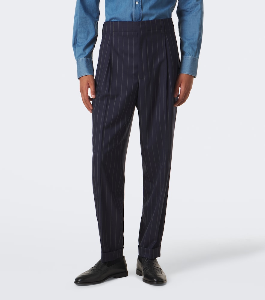Chalk Stripe Virgin Wool Suit