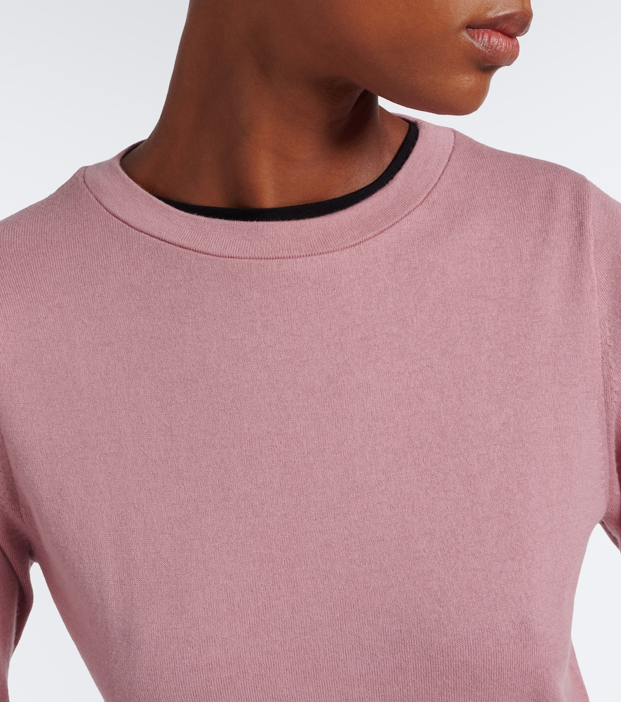 N°451 Lisa Cotton And Cashmere T-Shirt