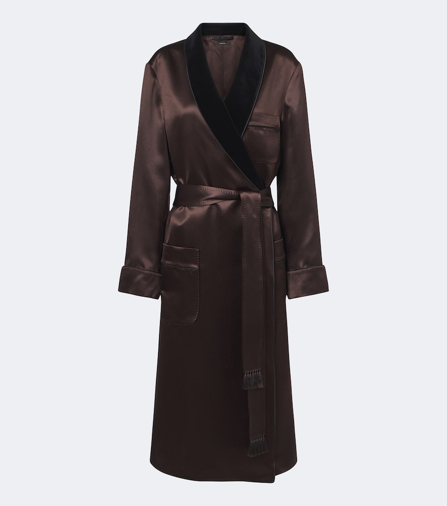Tom Ford Manteau portefeuille en satin de soie 4980 €