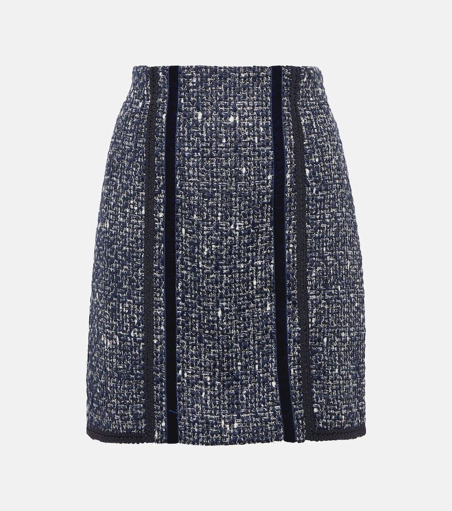 Etro Tweed pencil mini skirt