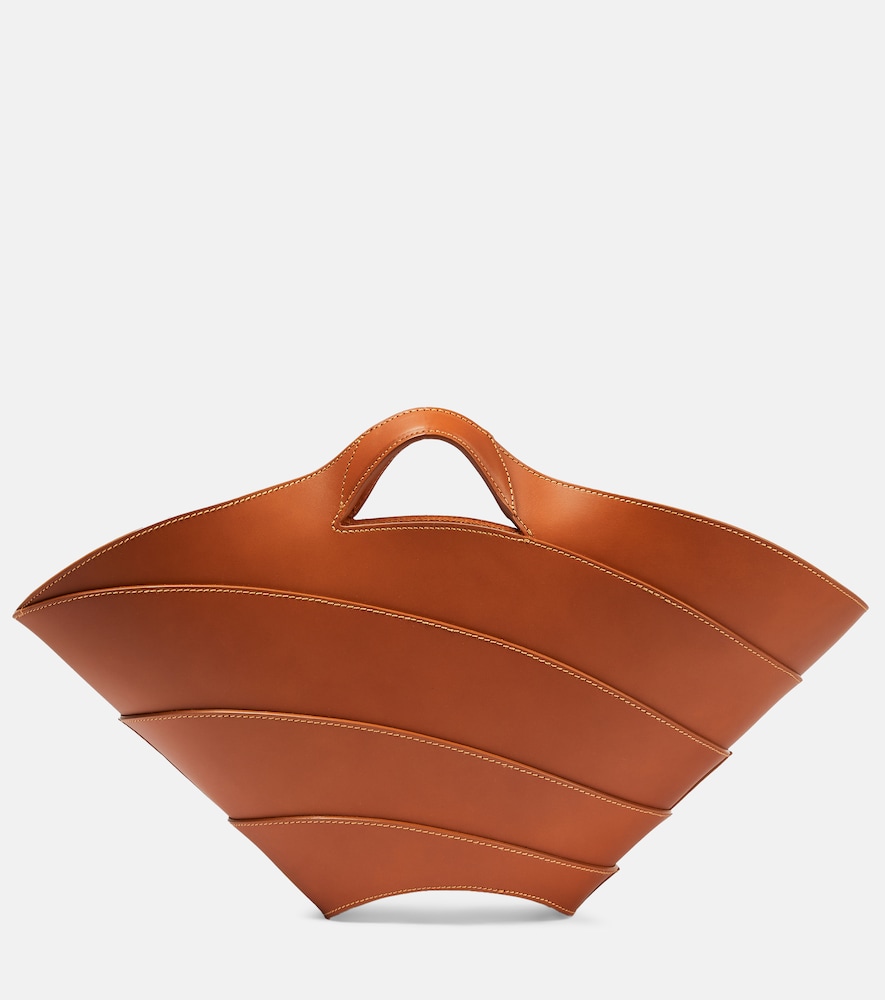 Alaia Alaïa Khaima Medium leather tote bag