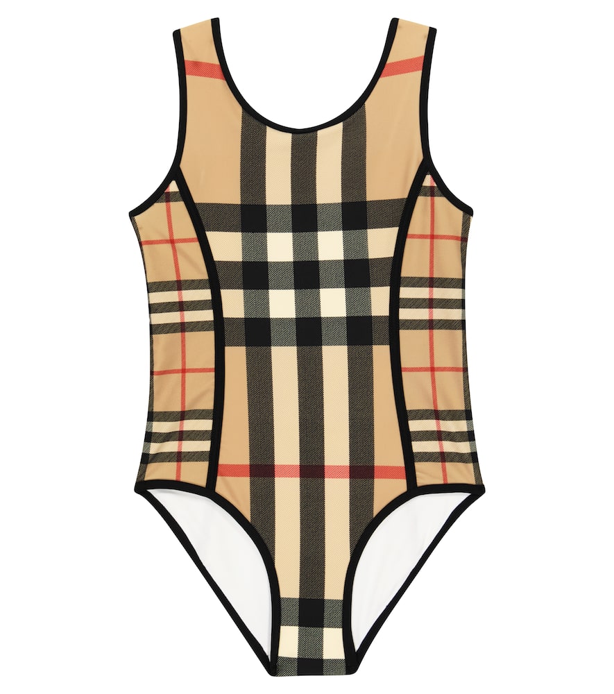 Burberry Kids Burberry Check swimsuit
