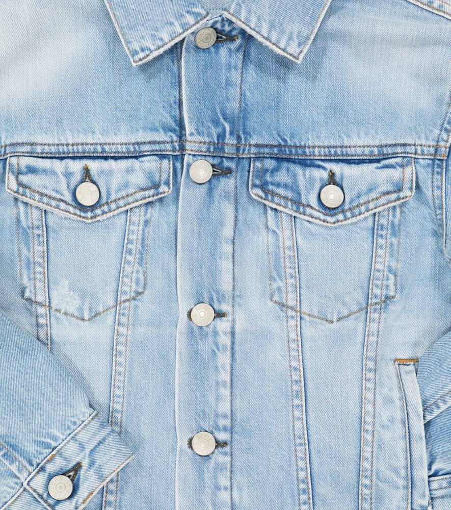 Shop Acne Studios Denim Jacket In Blue