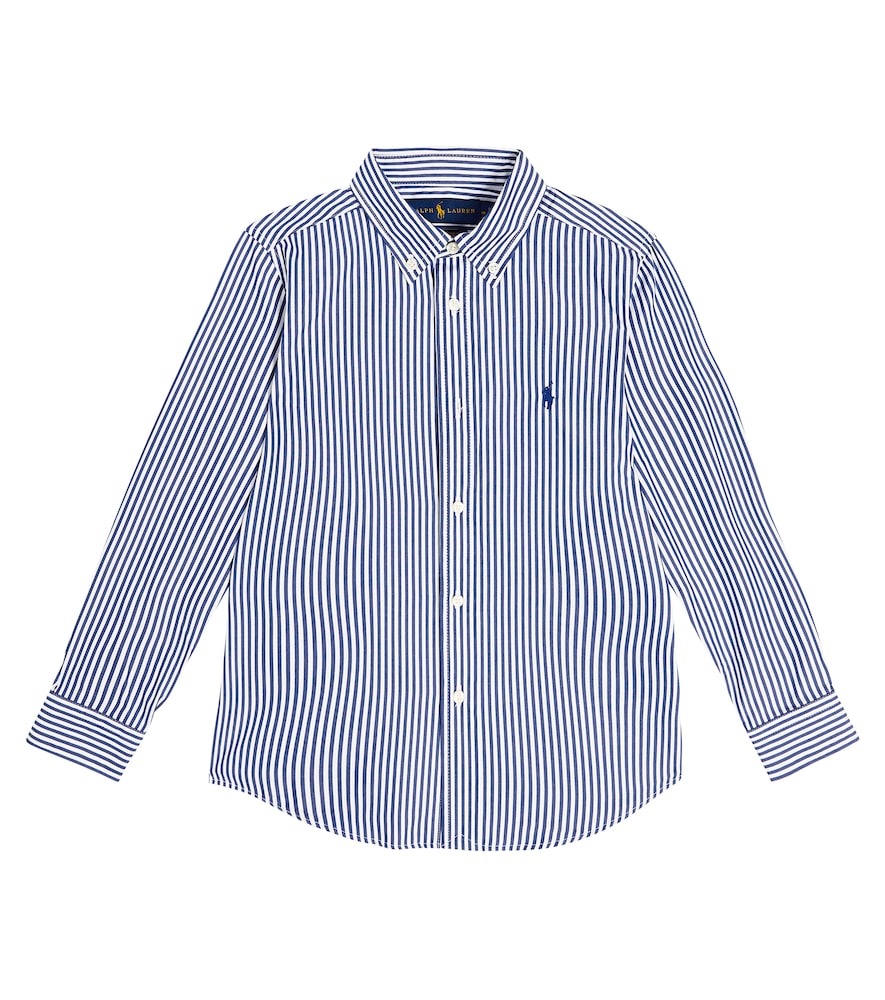 Polo Ralph Lauren Kids Multicoloured Striped Cotton Poplin Shirt Y Size 1,5 - Mytheresa
