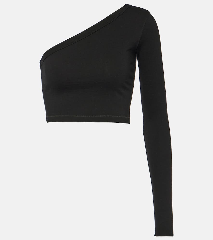 Rick Owens Black Porterville Ziggy Long Sleeve T-shirt In Black