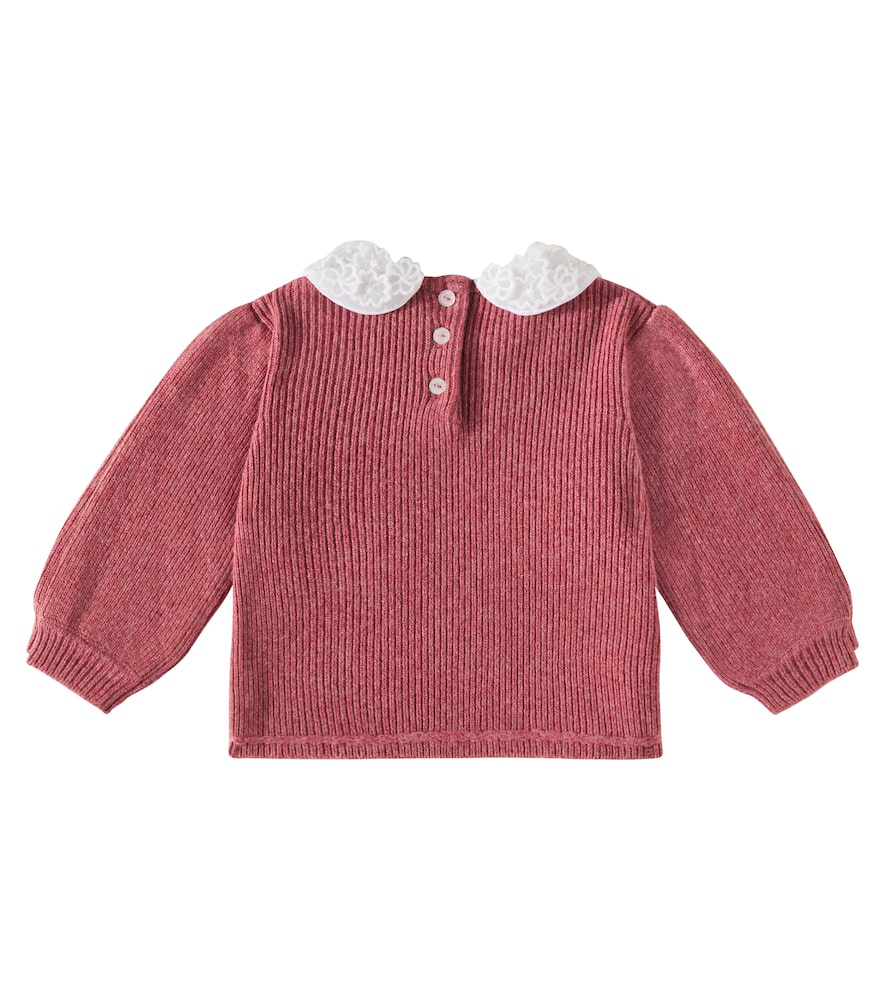  Tartine Et Chocolat Tartine Et Chocolat Baby Pullover Mit Spitze 