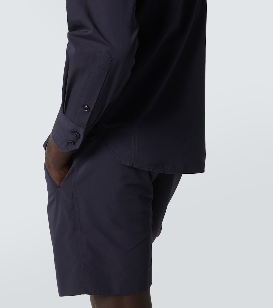  Tom Ford Tom Ford Hemdjacke Aus Baumwolle Und Seide 