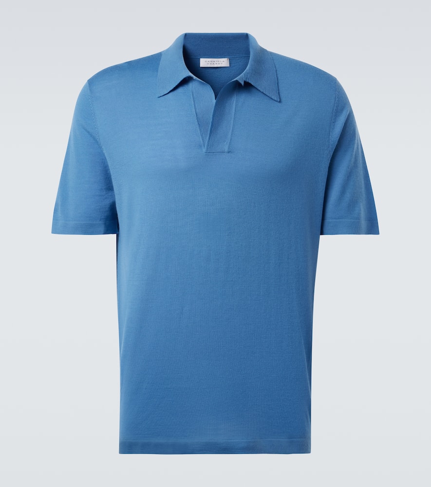 Stendhal cashmere polo shirt
