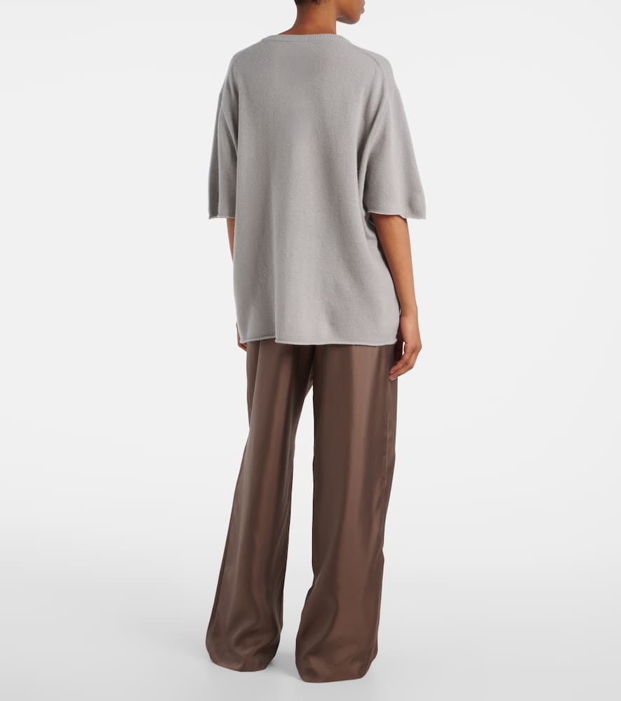 Jardin Des Orangers Cashmere Top In Grey