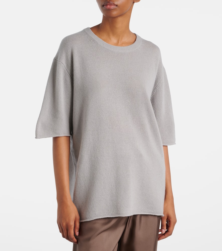 Jardin Des Orangers Cashmere Top In Grey